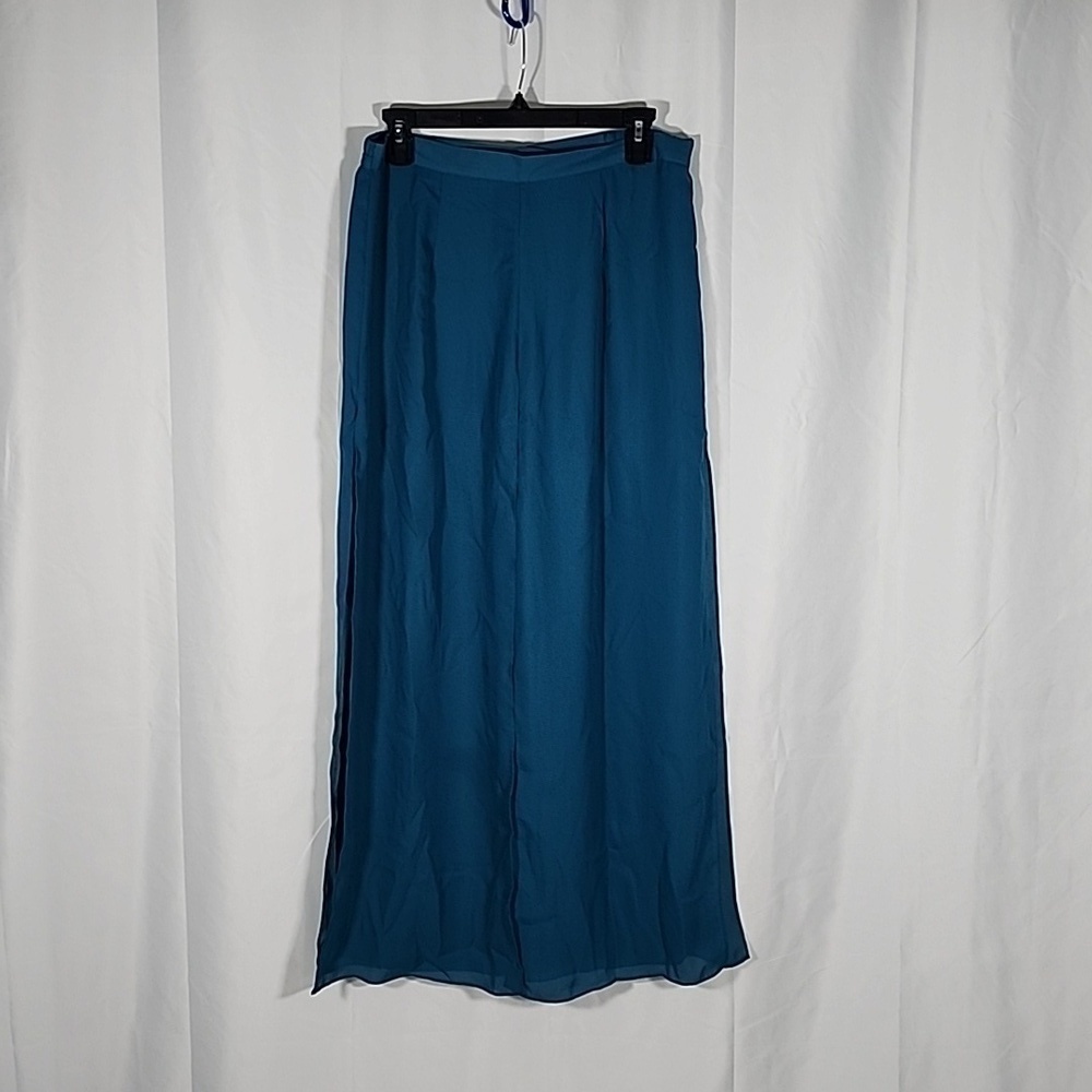 Candlelight & Champagne black wide leg pants